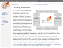 Tablet Screenshot of diversityworkbench.net